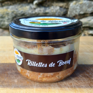 Pot de rillette de boeuf