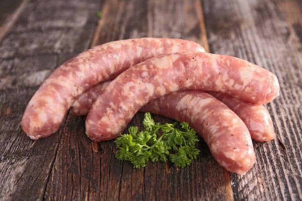 saucisses natures